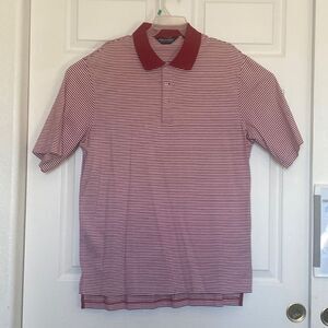 POLO GOLF Men’s Striped Polo Shirt Size L